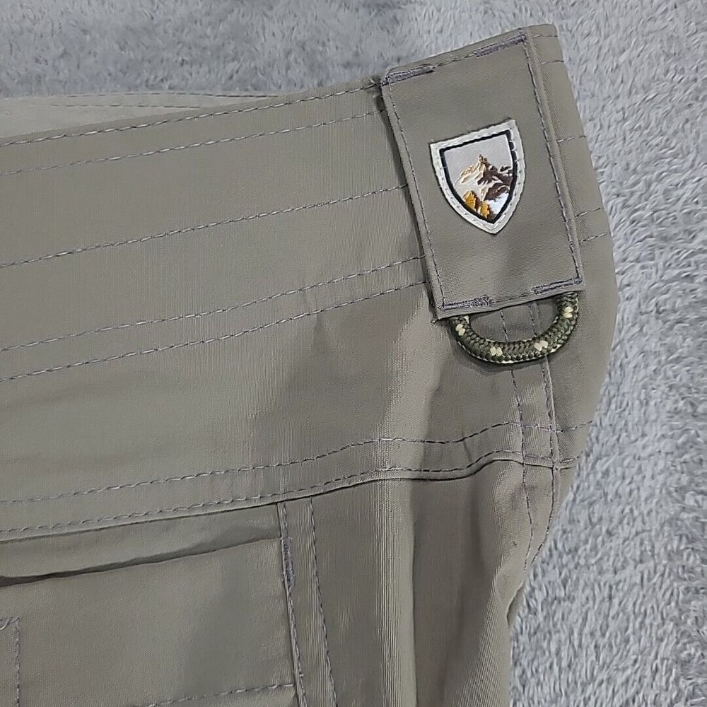 KUHL Renegade Convertible Stealth Zip Off Men's 38x32 Pants‎ Olive EUC - Picture 4 of 16